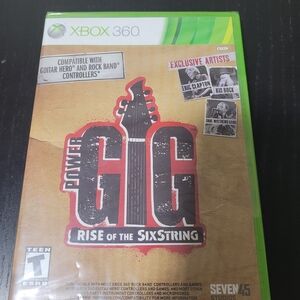 Power Gig: Rise of the SixString (Microsoft Xbox 360, 2010)
